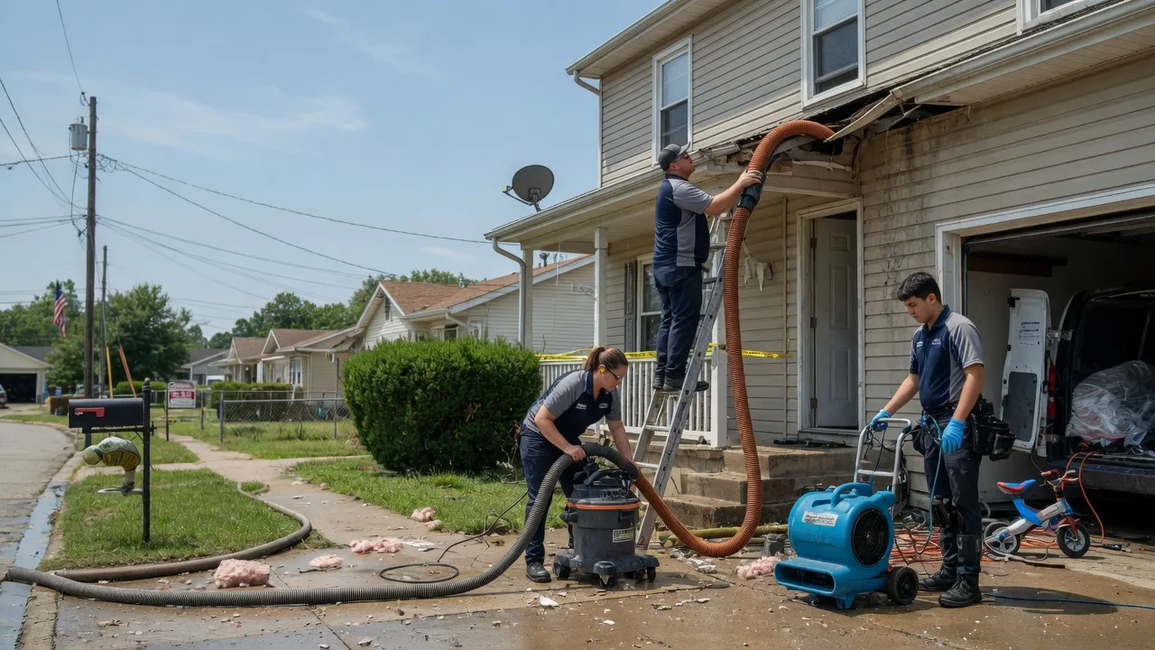 Water Damage Restoration in Forsyth, IL near me